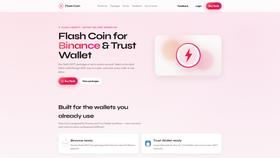 Screenshot of flashcoin.buzz