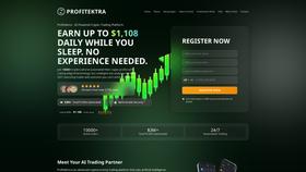 Screenshot of profitektraplatform.com