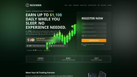 Screenshot of nuvamatrade.net