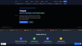 Screenshot of sparkoptionpro.live