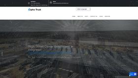Screenshot of alphatrustlimited.com