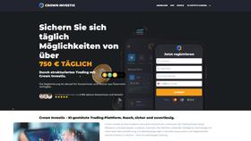 Screenshot of crowninvestixai.com