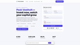 Screenshot of peak-vestholt.click