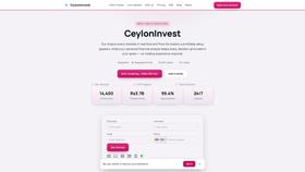 Screenshot of ceyloninvest.biz