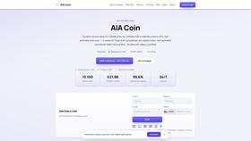 Screenshot of aiacoin.biz