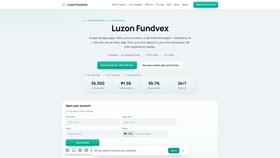 Screenshot of luzonfundvex.biz
