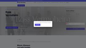 Screenshot of rossvermoheimtrade.biz