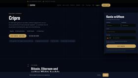 Screenshot of cripro.biz
