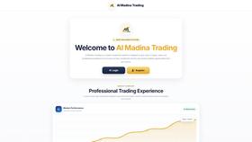 Screenshot of almadinatrading.top