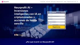 Screenshot of neurprofit-ai.com
