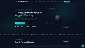 Screenshot of quantumpeaktrading.com