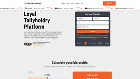 Screenshot of loyal-tallyholdry.com
